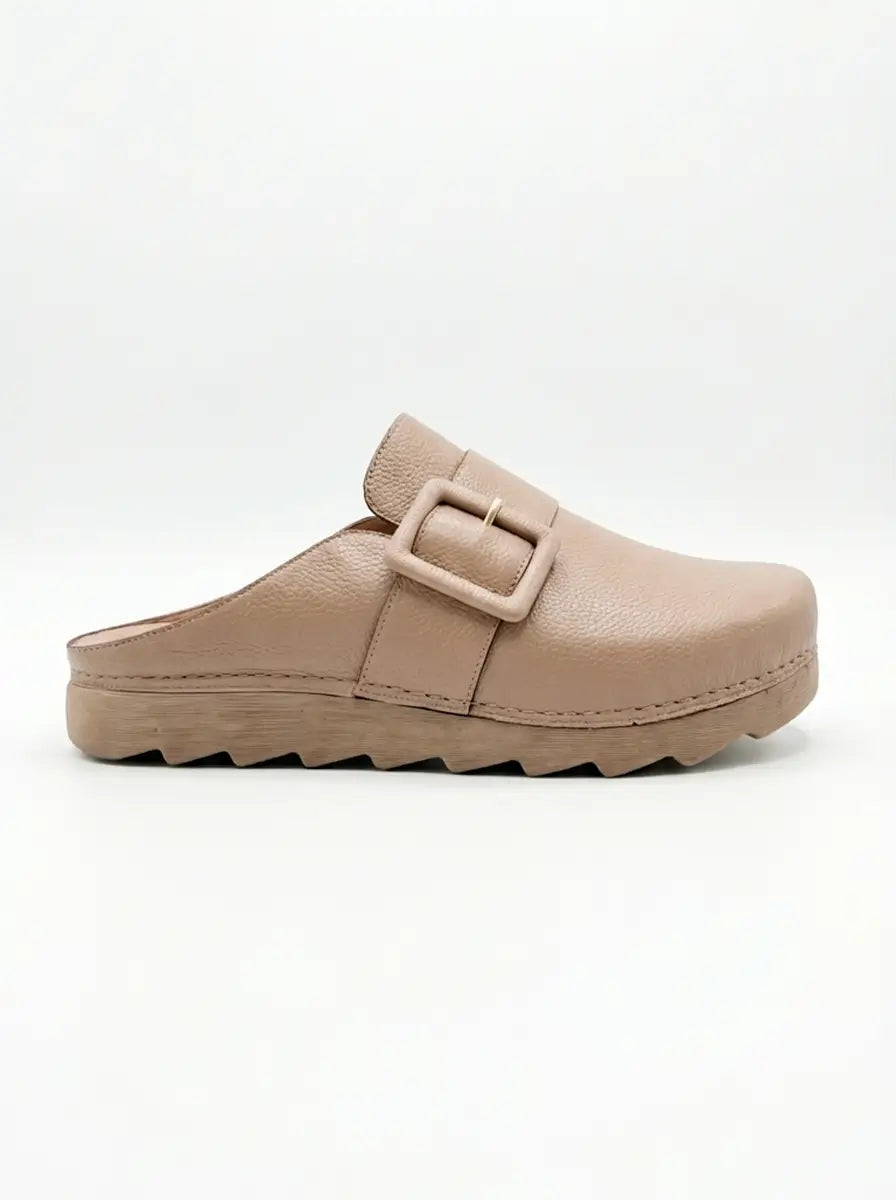 Sabot Médical Plat Beige