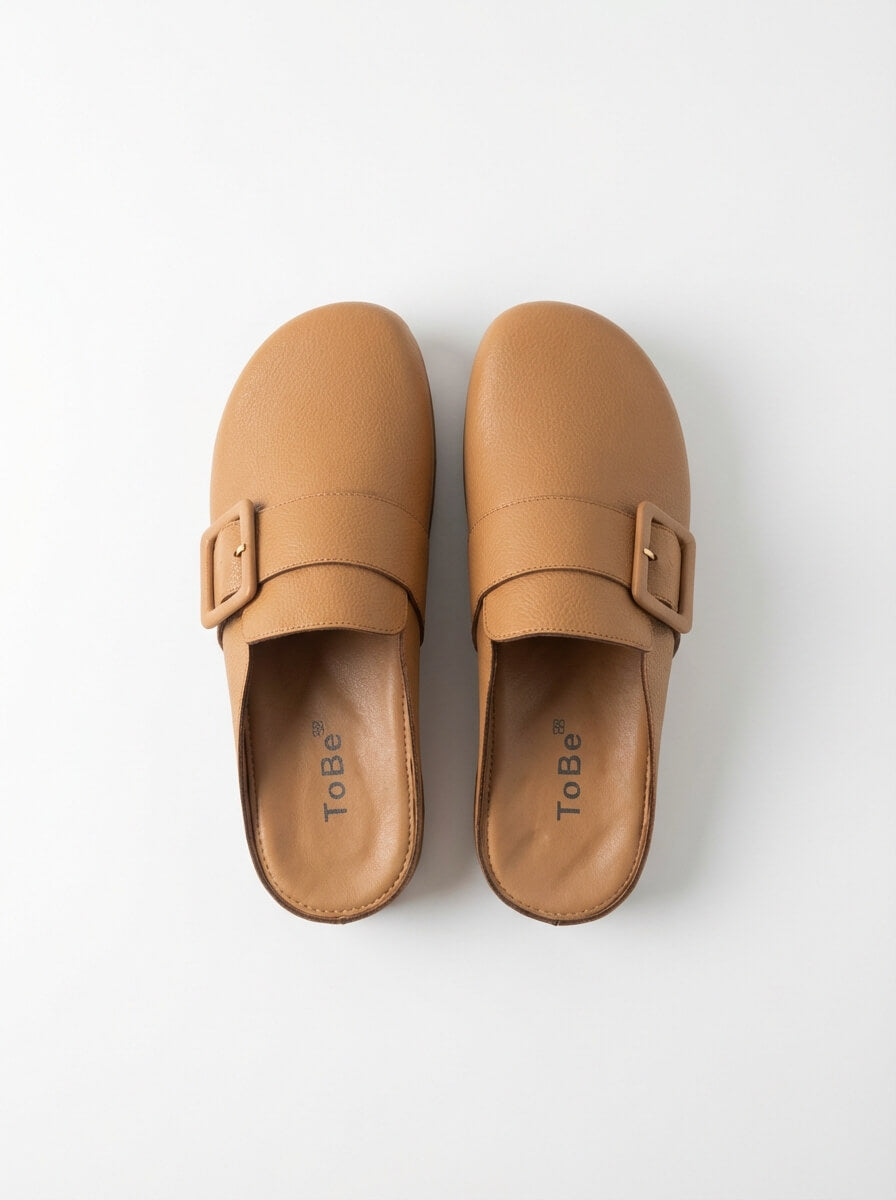 Sabot Médical Plat Tabac