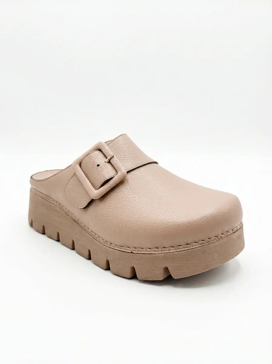 Sabot Médical Compensé Beige