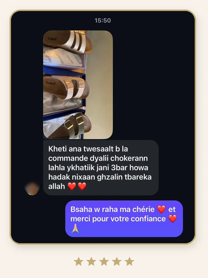 Avis d’une cliente ToBe