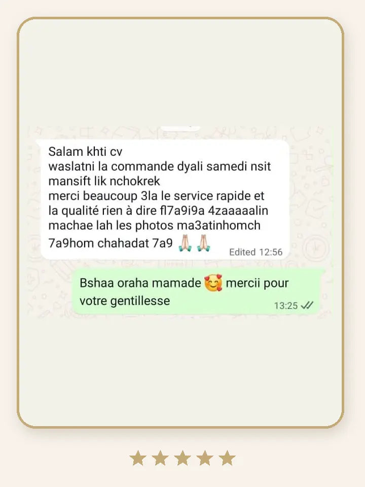 Avis d’une cliente ToBe