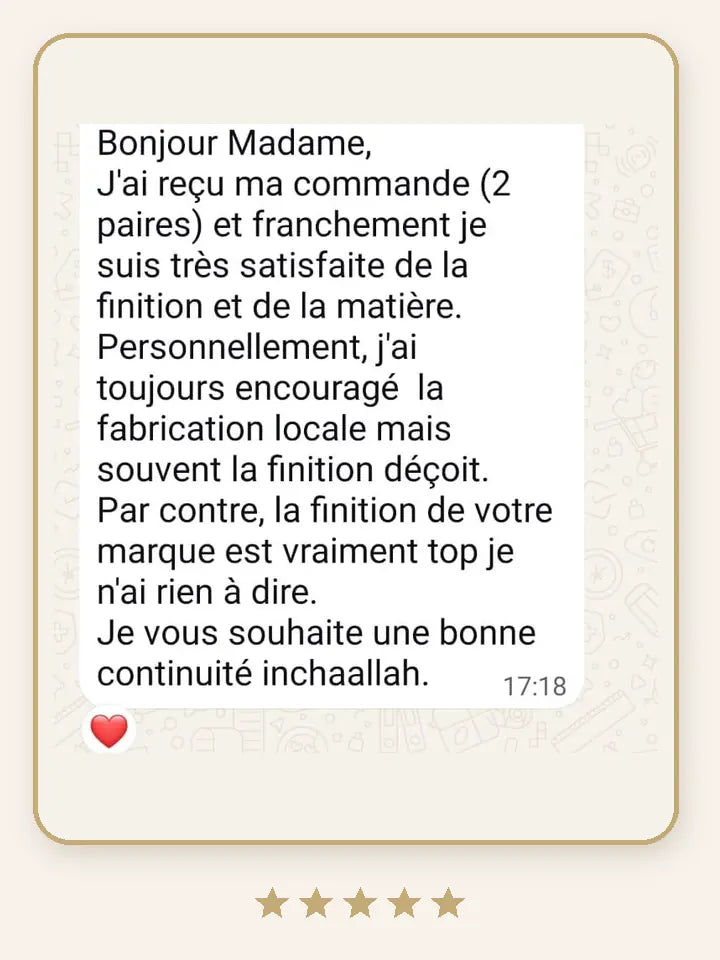 Avis d’une cliente ToBe