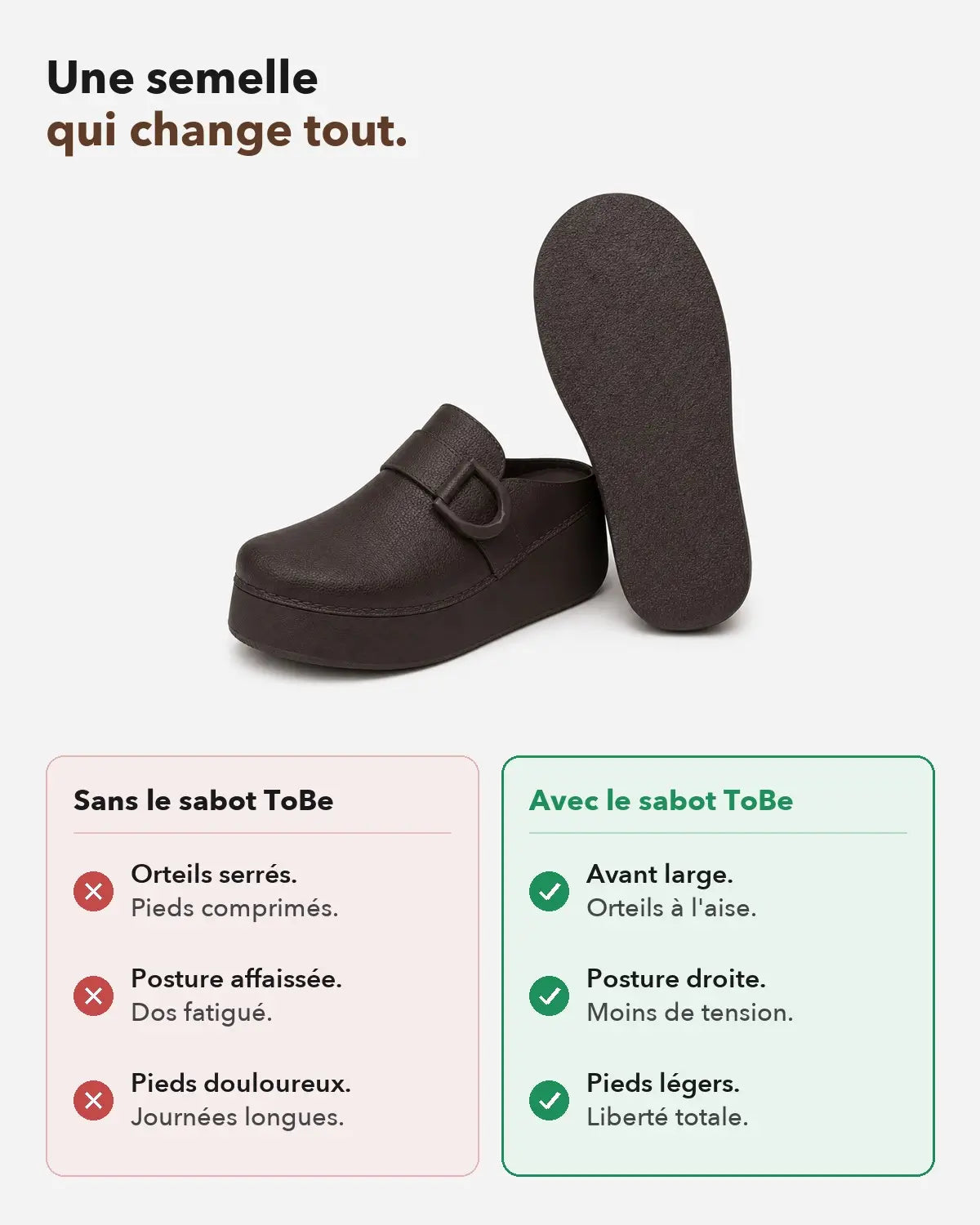 Riva Marron – semelle