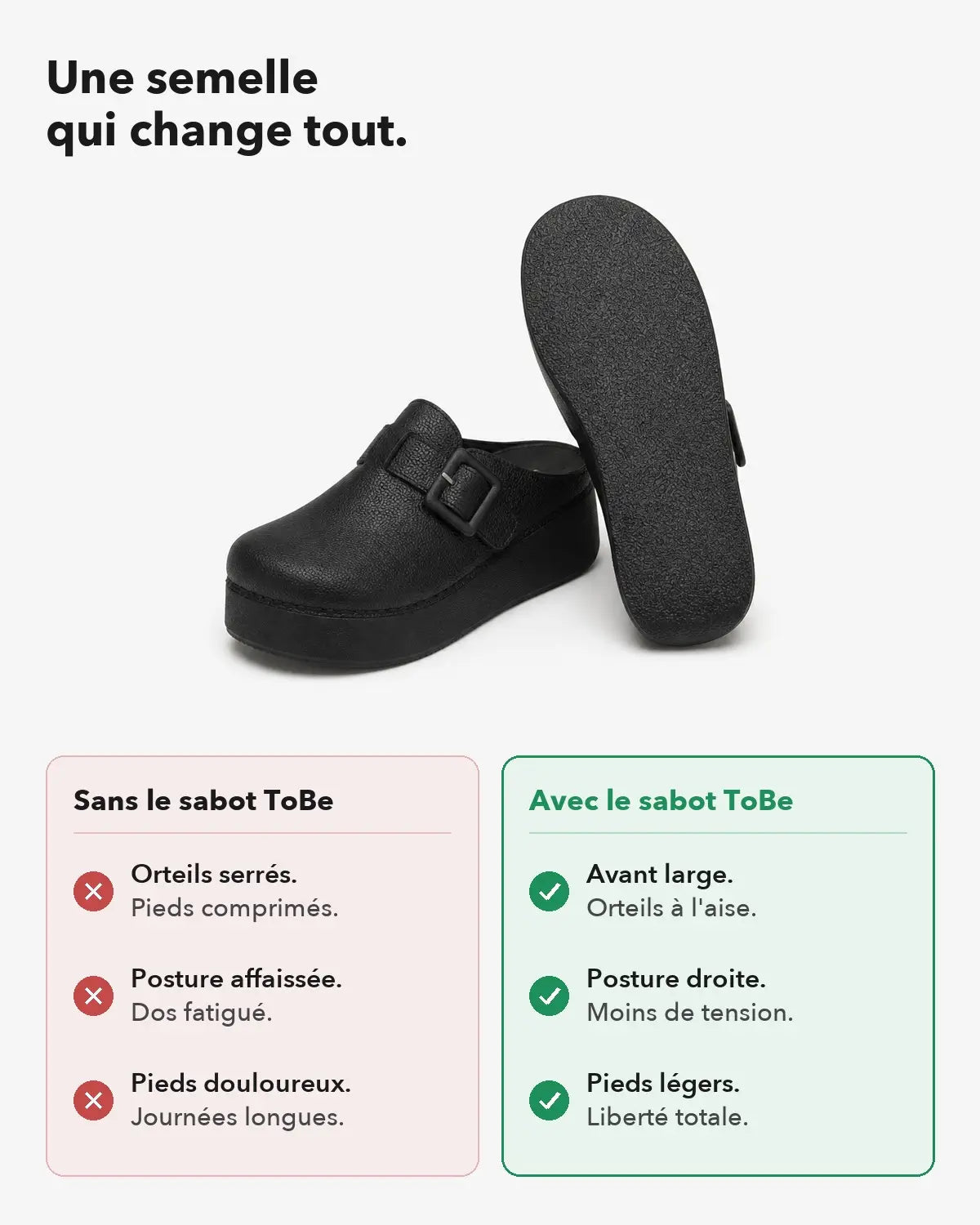 Véra Noir – semelle